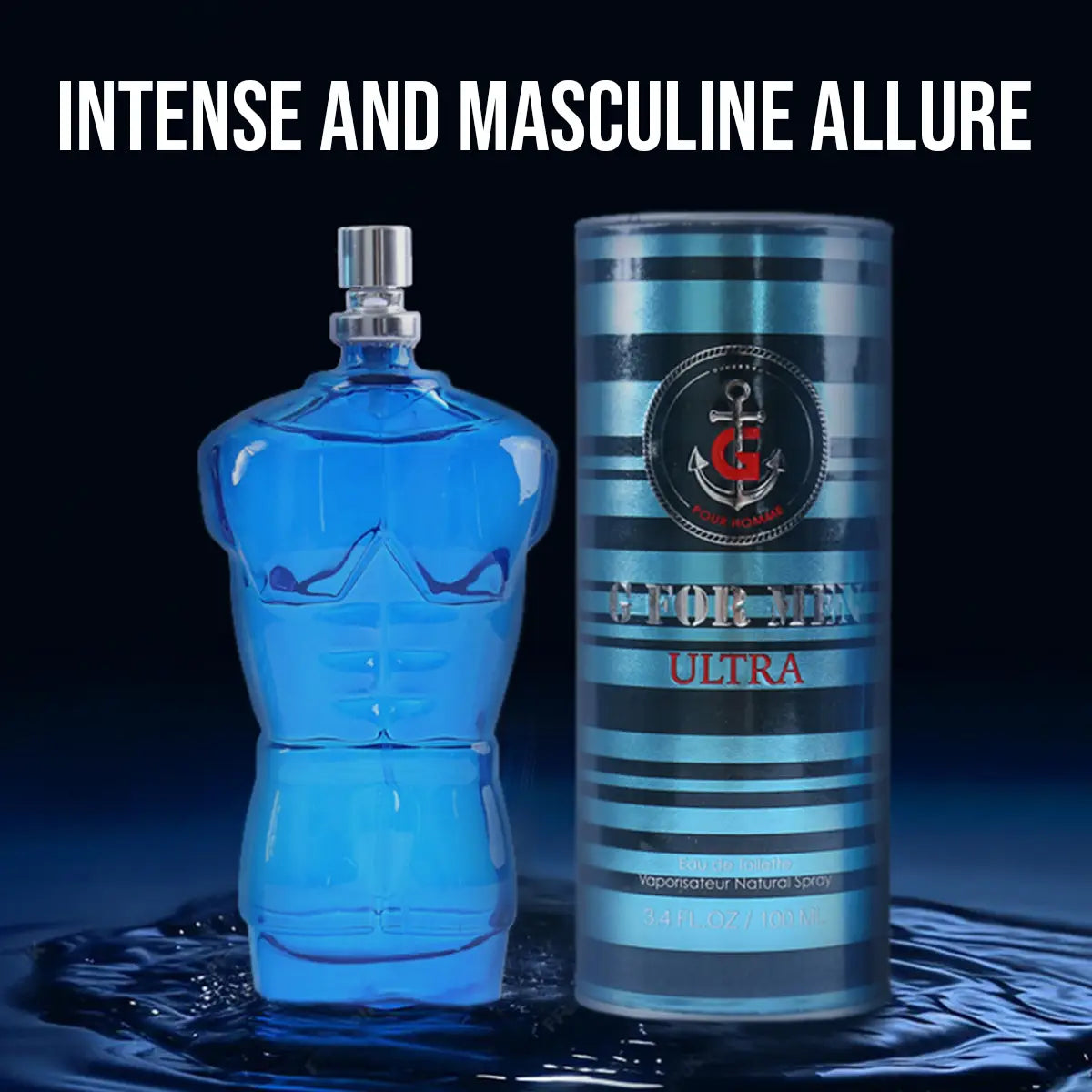 G ULTRA Men's Cologne 3.4 Oz EDT Spray